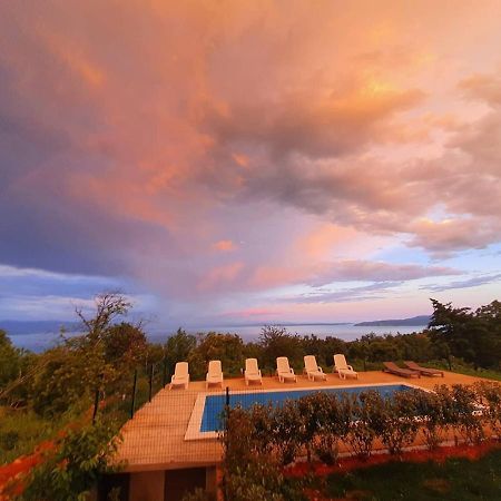 Apartments Nika With Swimming Pool And Beautiful Sea View Dobrec Екстер'єр фото