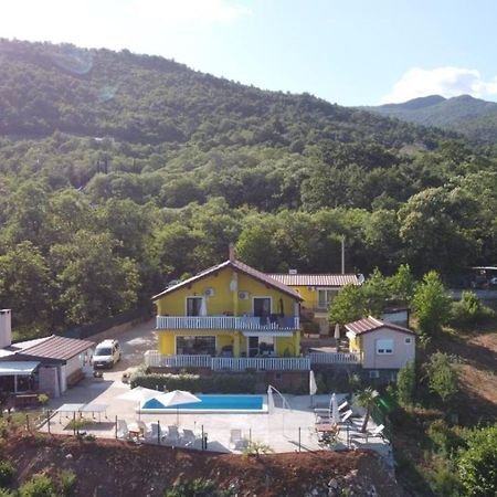 Apartments Nika With Swimming Pool And Beautiful Sea View Dobrec Екстер'єр фото