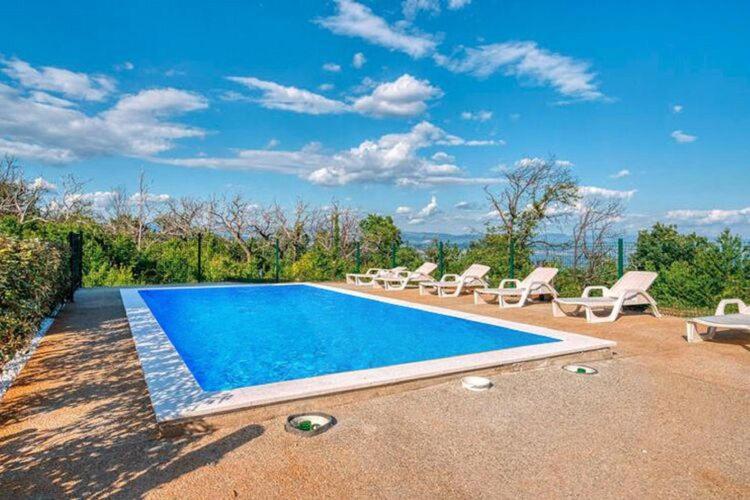 Apartments Nika With Swimming Pool And Beautiful Sea View Dobrec Екстер'єр фото